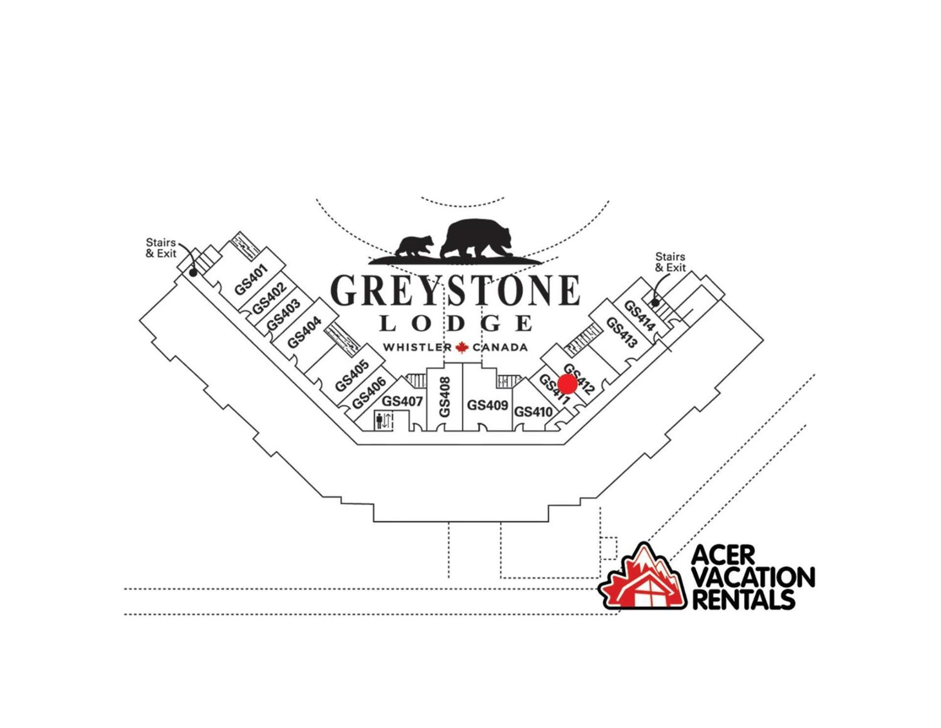Greystone Lodge 412 Renovated 휘슬러 외부 사진